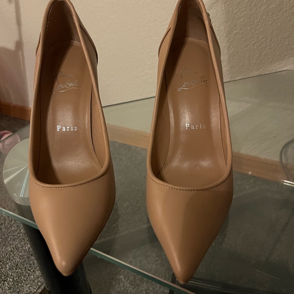 Christian Louboutin Women's Brown Heels